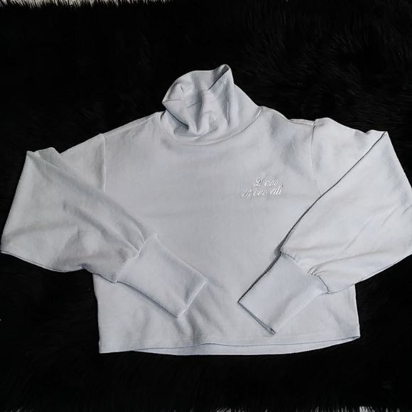 URBAN NATION XS BLUE SWEATER - Picture 6 of 11